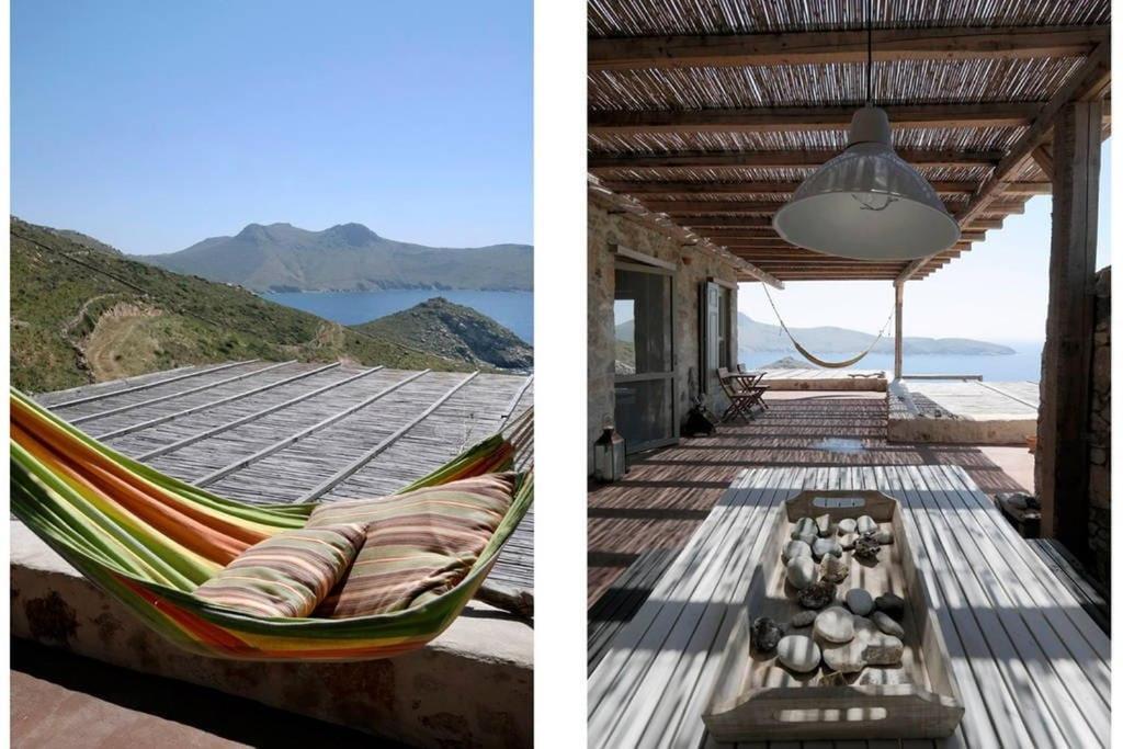 Snake House 180 Sea View - Serifians Residences Vayiá المظهر الخارجي الصورة